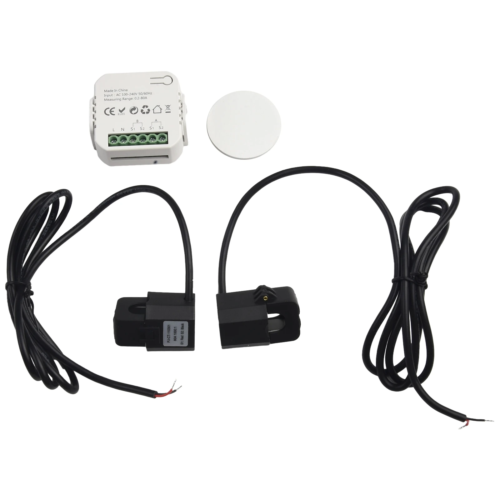 Electricity Meters For Tuya Smart Solar PV 2Way WiFi Bidirection 2 Channel Electricity Meter With Clamp AC110/240 CT Transformer
Electricity Meters For Tuya Smart Solar PV 2Way WiFi Bidirection 2 Channel Electricity Meter With Clamp AC110/240 CT Transformer