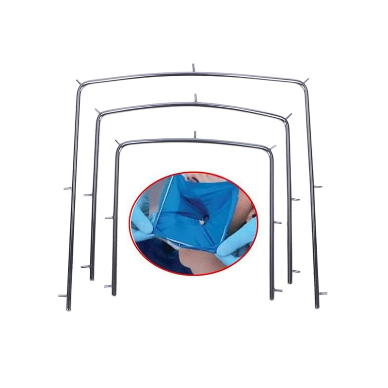 1Pc S/M/L Dental Stainless Steel Rubber Dam Frame Holder Dentistry Accessories Washable Oral Barrier Tools Dental Lab Supplies 
1Pc S/M/L Dental Stainless Steel Rubber Dam Frame Holder Dentistry Accessories Washable Oral Barrier Tools Dental Lab Supplies