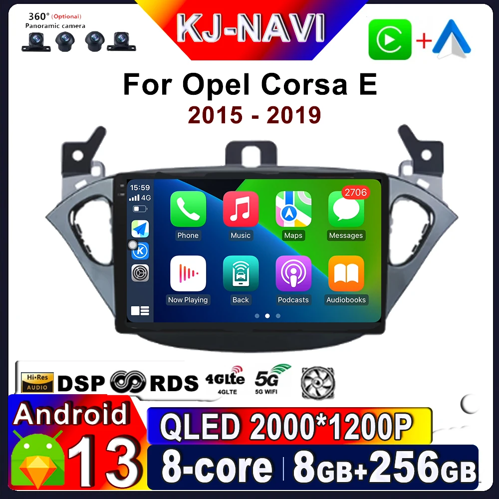 Автомобильный навигационный экран Android 13 для Opel Corsa E 2015 - 2019 автомобильное радио стерео плеер WIFI DSP BT 4G LET GPS беспроводной Carplay
Автомобильный навигационный экран Android 13 для Opel Corsa E 2015 - 2019 автомобильное радио стерео плеер WIFI DSP BT 4G LET GPS беспроводной Carplay
