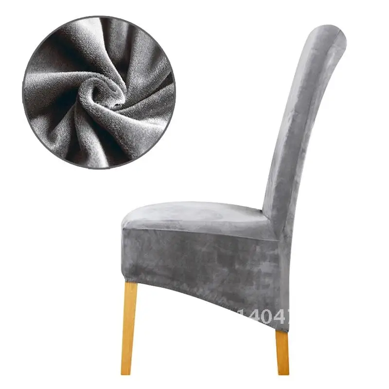 1/2/4/6 Pieces Genuine Velvet Fabric XL Size Chair Cover Large Size High Back European Style Chair Seat Covers For Hotel Restau
1/2/4/6 Pieces Genuine Velvet Fabric XL Size Chair Cover Large Size High Back European Style Chair Seat Covers For Hotel Restau