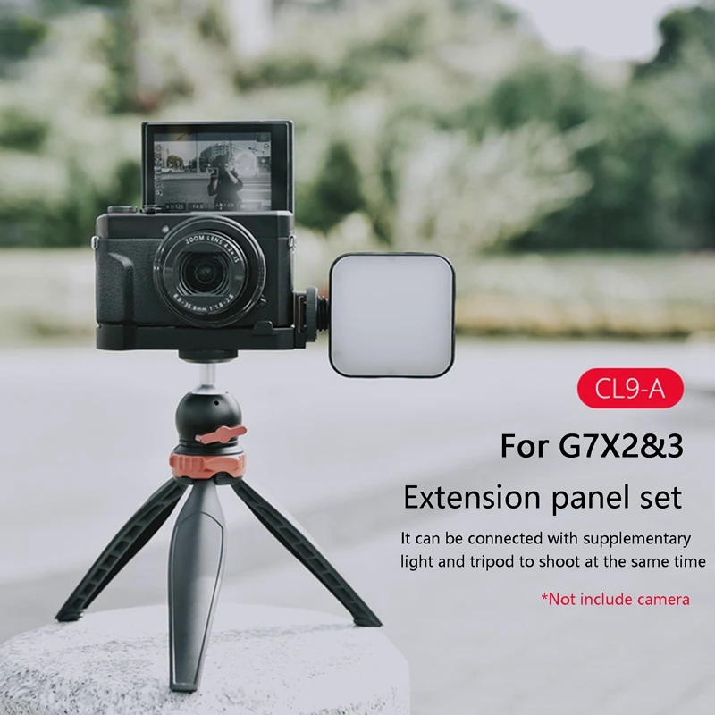 For Canon G7X Mark II G7X Mark III Expansion Board+Fill Light+Tripod+Gimbal Kit For Canon G7X Mark 2/G7X Mark 3
For Canon G7X Mark II G7X Mark III Expansion Board+Fill Light+Tripod+Gimbal Kit For Canon G7X Mark 2/G7X Mark 3