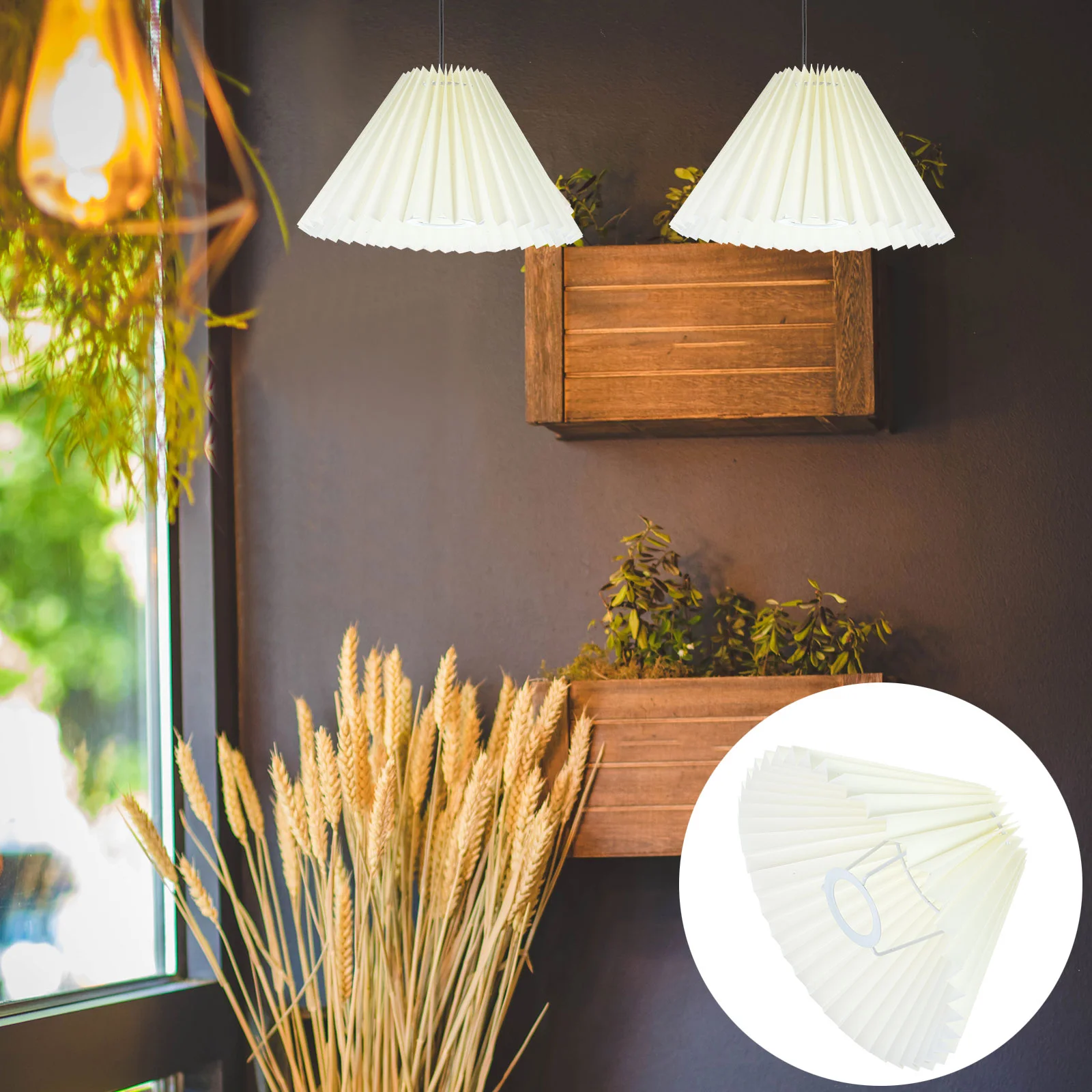 Lamp Shade For Standing Lamp Hanging Pleated Chandelier Shade Desk Light Retro Decor White Pendant Lights Vintage Iron Home
Lamp Shade For Standing Lamp Hanging Pleated Chandelier Shade Desk Light Retro Decor White Pendant Lights Vintage Iron Home