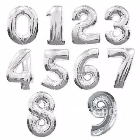 Number Balloons Birthday Wedding Party Decor Globos Kids Ball Supplies Large numbers Rainbow Rose Gold Silver Aluminium Foil
Number Balloons Birthday Wedding Party Decor Globos Kids Ball Supplies Large numbers Rainbow Rose Gold Silver Aluminium Foil