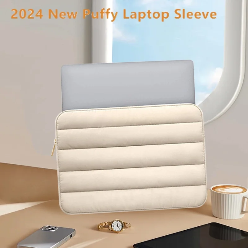 2024 New Puffy Laptop Sleeve Bag for iPad Pro 12.9 6th Case Waterproof Notebook Case for MacBook Air13 A2337 M1 M2 Pro14 A2442
2024 New Puffy Laptop Sleeve Bag for iPad Pro 12.9 6th Case Waterproof Notebook Case for MacBook Air13 A2337 M1 M2 Pro14 A2442