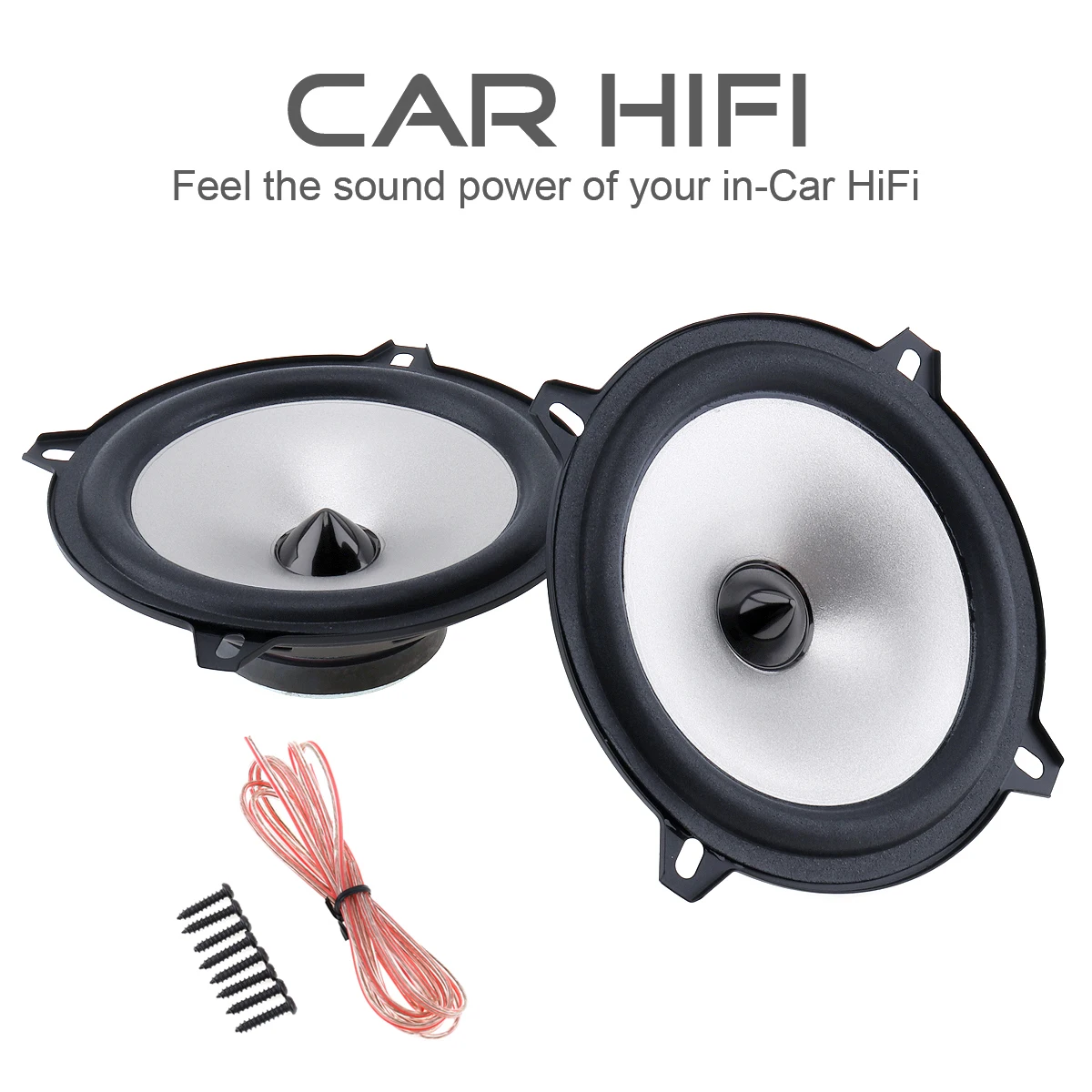 car speakers 2pcs 5 Inch 60W 2 Way Car Coaxial speaker Automobile Car Hifi auto sound audio Power speakers Loudspeaker
car speakers 2pcs 5 Inch 60W 2 Way Car Coaxial speaker Automobile Car Hifi auto sound audio Power speakers Loudspeaker