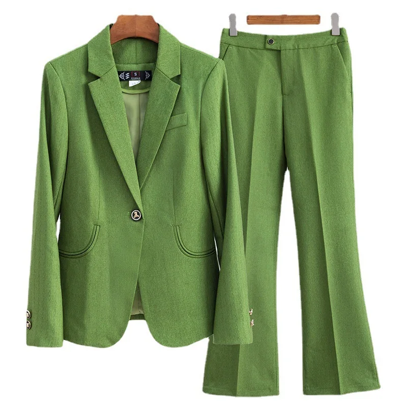 Beige Professional Suits Women 2022 Autumn Winter New Long Sleeve Fashion Temperament Blazer And Pants Office Ladies Work Wear
Beige Professional Suits Women 2022 Autumn Winter New Long Sleeve Fashion Temperament Blazer And Pants Office Ladies Work Wear