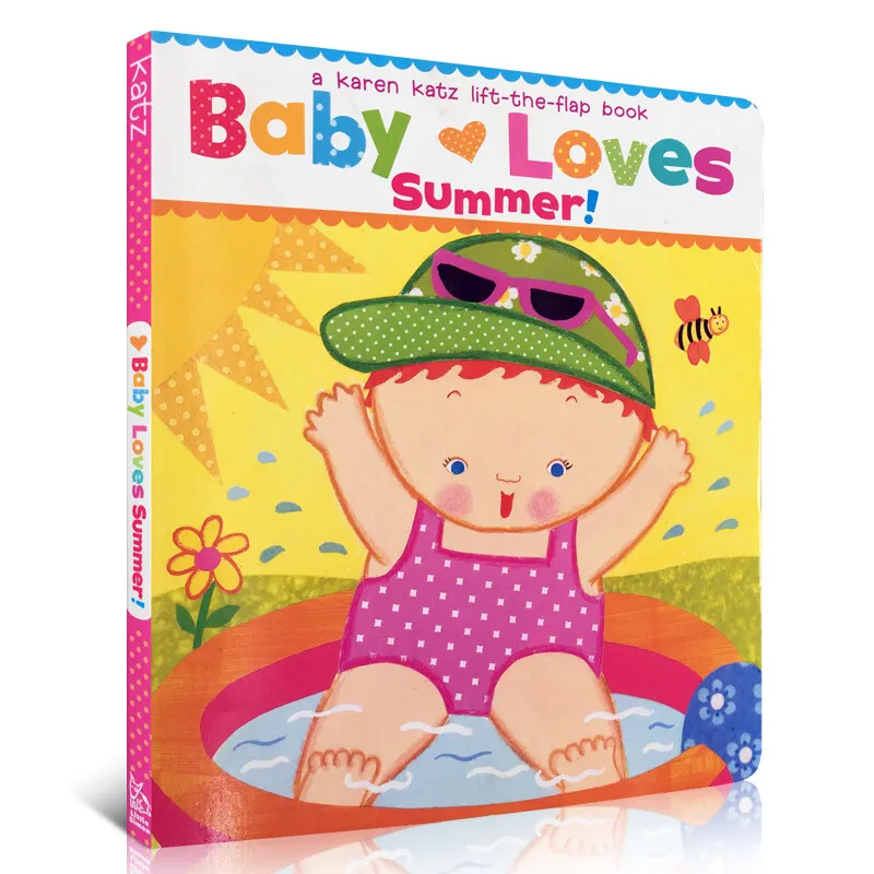 Milu Original English Picture Book Baby Loves Summer A Karen Katz Lift-the-Flap Board
Milu Original English Picture Book Baby Loves Summer A Karen Katz Lift-the-Flap Board