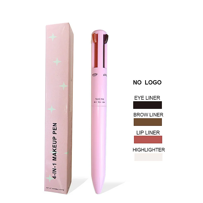 Highlights Anti-sweat Lip Liner Save Space 4 Color Pen Rotating Makeup Pen Make-up Multifunctional Makeup Pen Save Time Lip Line
Highlights Anti-sweat Lip Liner Save Space 4 Color Pen Rotating Makeup Pen Make-up Multifunctional Makeup Pen Save Time Lip Line
