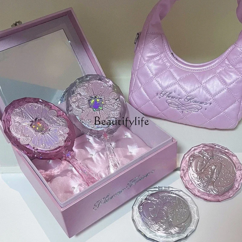 Flower Know 7 Th Anniversary Limited Peripheral Swan Ballet Storage Box Handbag Folding Makeup Mirror
Flower Know 7 Th Anniversary Limited Peripheral Swan Ballet Storage Box Handbag Folding Makeup Mirror