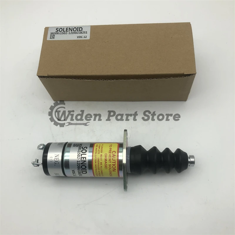 1500-2003 1502-12D6U1B2S1 Diesel Fuel Stop Solenoid for Woodward 12V with 2 Terminals
1500-2003 1502-12D6U1B2S1 Diesel Fuel Stop Solenoid for Woodward 12V with 2 Terminals