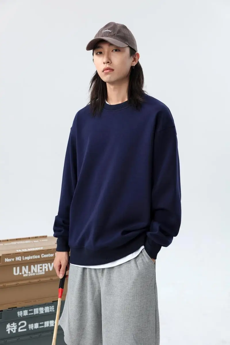 500g Men's Heavyweight Cotton Winter Sweatshirts Plus Size Man Embroidered O-neck Long Sleeve Hoodies Thicker Fleece Casual Tops
500g Men's Heavyweight Cotton Winter Sweatshirts Plus Size Man Embroidered O-neck Long Sleeve Hoodies Thicker Fleece Casual Tops