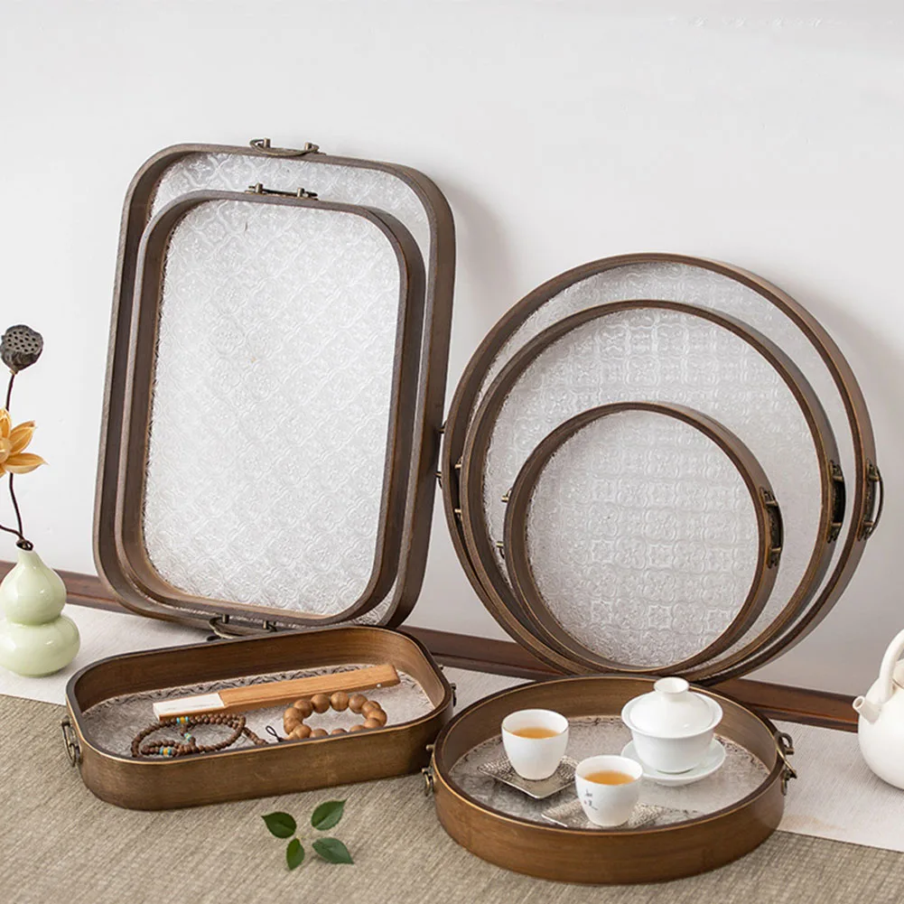 Acrylic Tray Holder With Handles Desk Organizer Fruit Snack Trays For Desk Saucer Serving Tray Coffee Tea Table Ornament
Acrylic Tray Holder With Handles Desk Organizer Fruit Snack Trays For Desk Saucer Serving Tray Coffee Tea Table Ornament