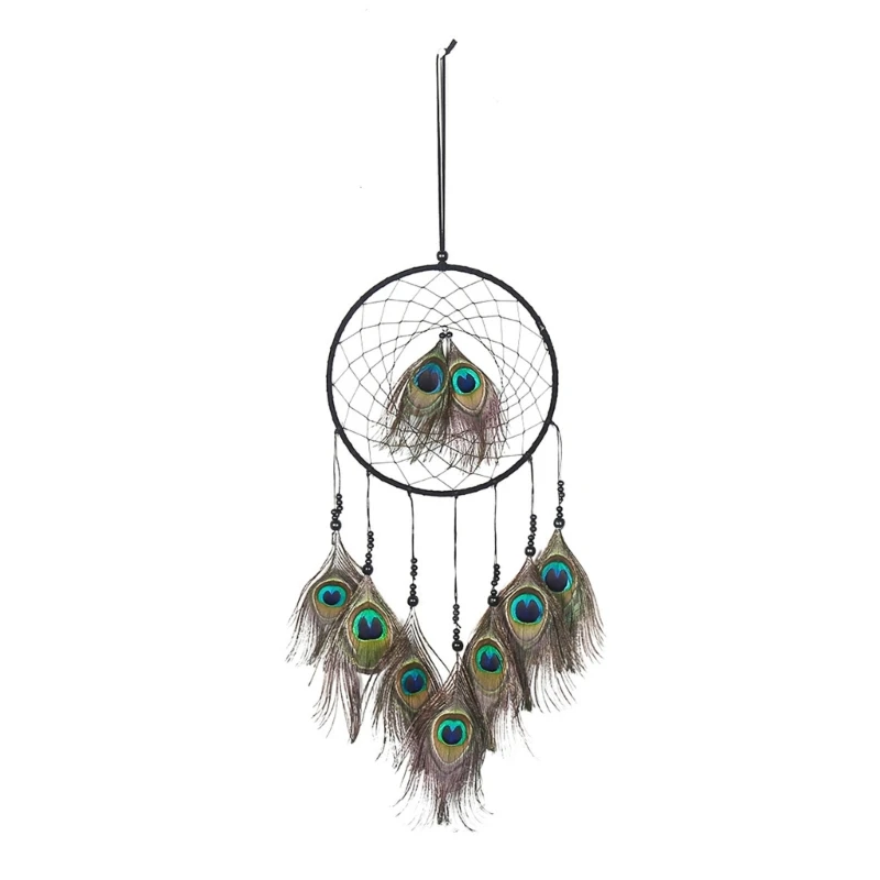 Y1UB Vintage Beaded Feathered Handwoven Traditional Dreamtacthers Net Wall Hanging Decoration Ornament Gift
Y1UB Vintage Beaded Feathered Handwoven Traditional Dreamtacthers Net Wall Hanging Decoration Ornament Gift