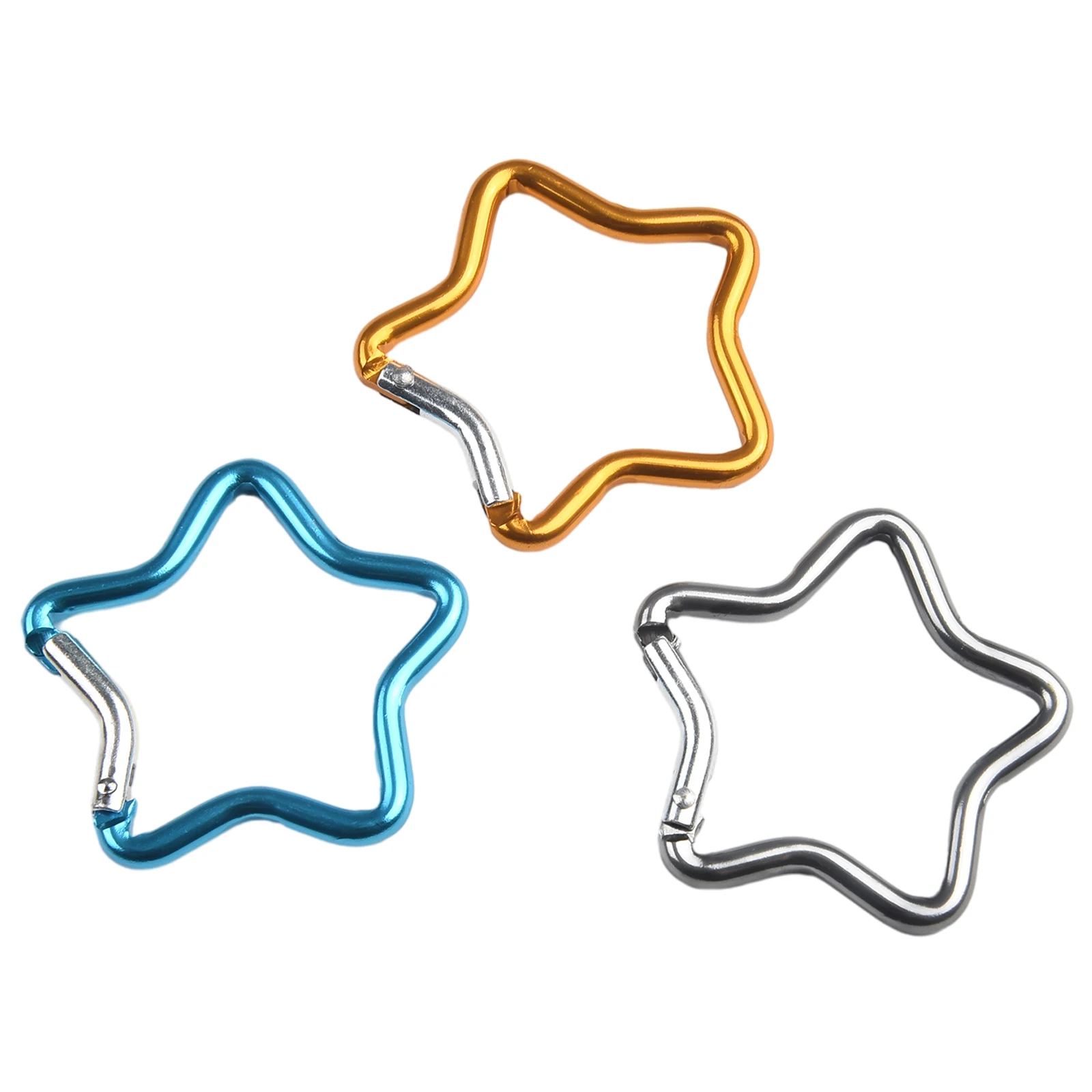 Brand New Carabiner Safety Buckle Multi-purpose Heart 3 Pcs Aluminum Alloy Clothing Backpack Five-pointed Star
Brand New Carabiner Safety Buckle Multi-purpose Heart 3 Pcs Aluminum Alloy Clothing Backpack Five-pointed Star