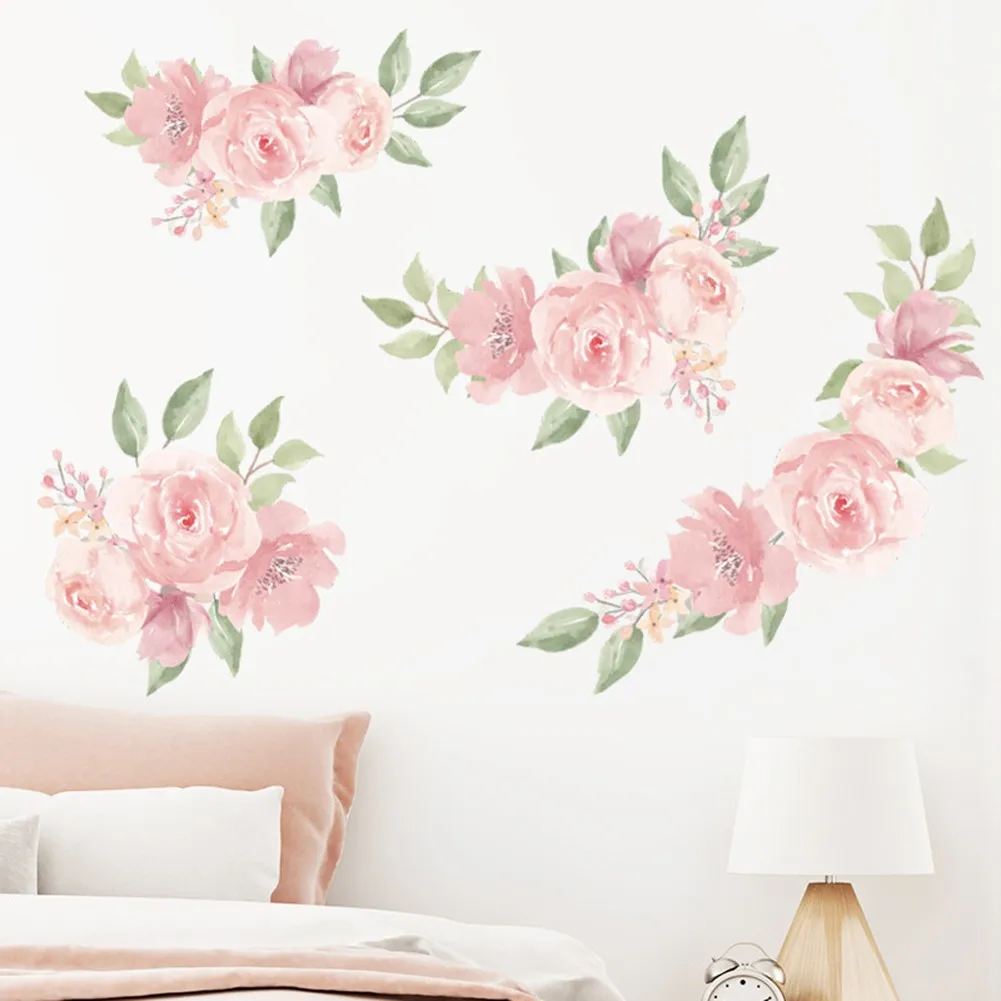 Pink Rose Self Adhesive Wall Stickers Home Living Room Decoration Background Home Decor Art DIY Ornament Room Decoration
Pink Rose Self Adhesive Wall Stickers Home Living Room Decoration Background Home Decor Art DIY Ornament Room Decoration