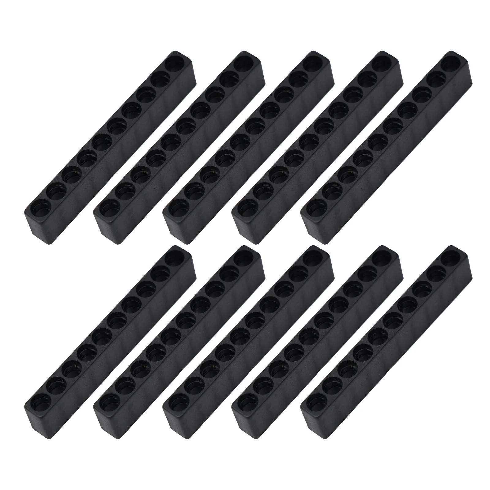 10pcs 10 Holes Black Plastic Screwdriver Driver Bit Storage Case Holder For Storing Hex Screwdriver Bits 85*15*8mm
10pcs 10 Holes Black Plastic Screwdriver Driver Bit Storage Case Holder For Storing Hex Screwdriver Bits 85*15*8mm