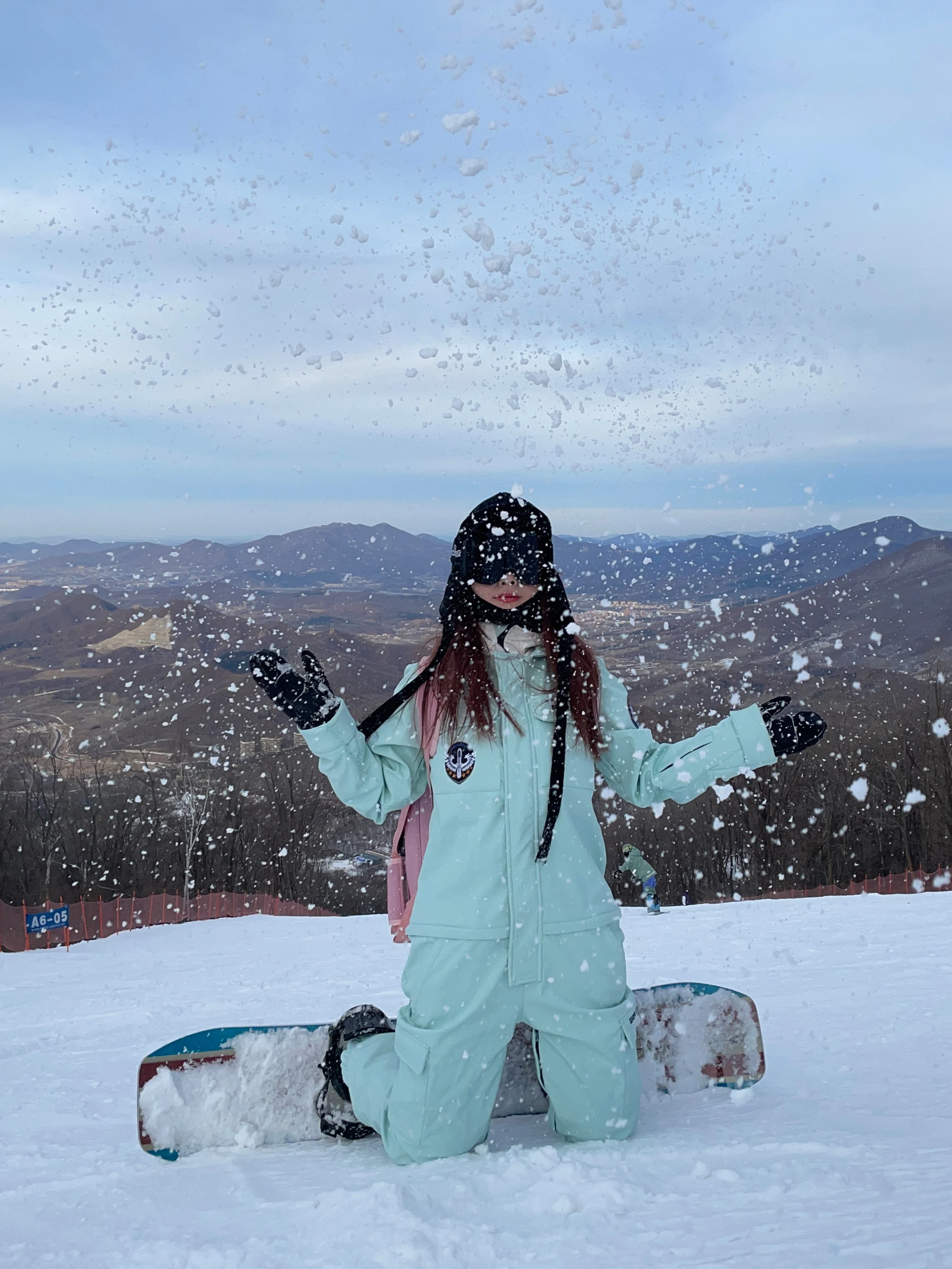 Unisex Hooded Skiing Snowboard Jumpsuit