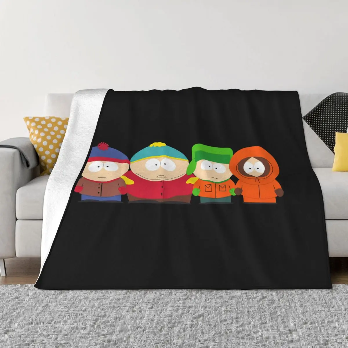 Southpark Cute Cartoon Anime Blanket Velvet Winter Multi-function Ultra-Soft Throw Blankets for Sofa Outdoor Bedspread
Southpark Cute Cartoon Anime Blanket Velvet Winter Multi-function Ultra-Soft Throw Blankets for Sofa Outdoor Bedspread