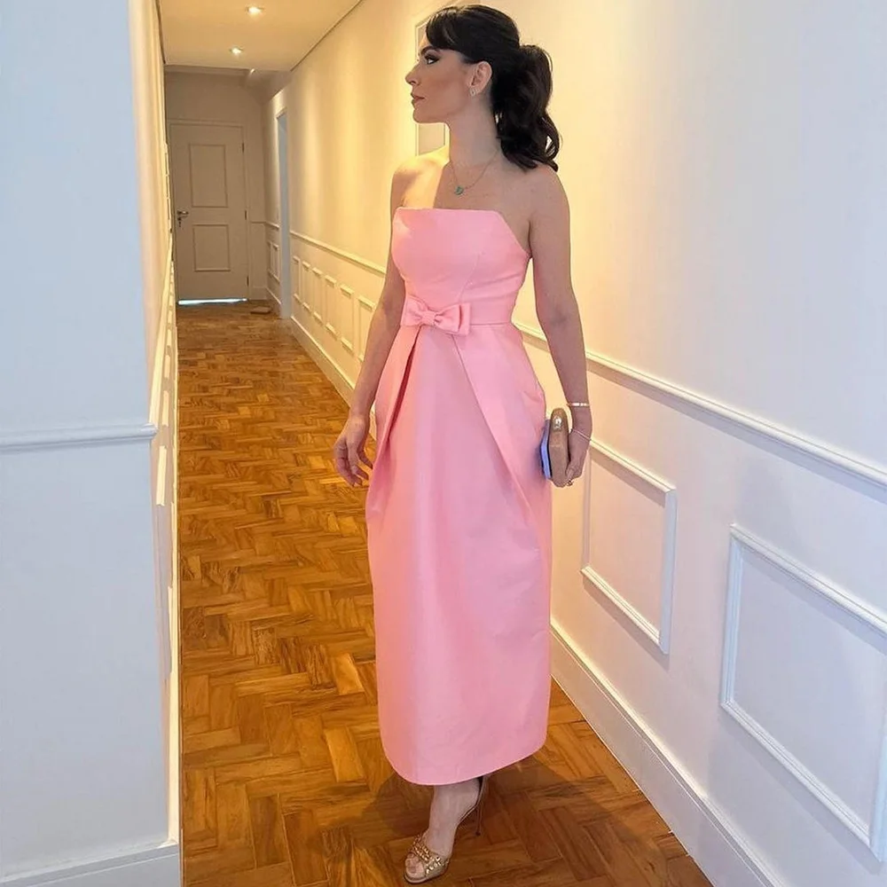 Xijun Pink Saudi Arabic Mermaid Evening Dresses Sleeveless Pleat Ruched Prom Dress Formal Party Gown 2023
Xijun Pink Saudi Arabic Mermaid Evening Dresses Sleeveless Pleat Ruched Prom Dress Formal Party Gown 2023