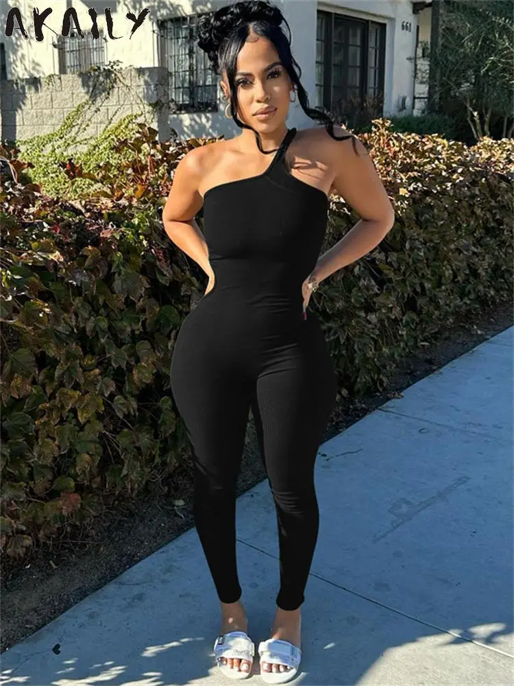 Akail Summer Streetwear Skinny Solid Jumpsuits Clothes For Women 2023 Casual One Pieces Black Bodycon Backless Long Bodysuity
Akail Summer Streetwear Skinny Solid Jumpsuits Clothes For Women 2023 Casual One Pieces Black Bodycon Backless Long Bodysuity