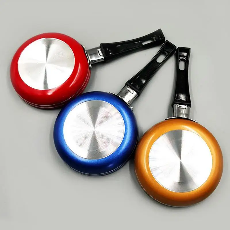12cm Portable Mini Frying Pan Durable Non-Stick Cooking Pan With Soft Handle Grip Mini Egg And Omelet Pan Kitchen Cooking Tool
12cm Portable Mini Frying Pan Durable Non-Stick Cooking Pan With Soft Handle Grip Mini Egg And Omelet Pan Kitchen Cooking Tool