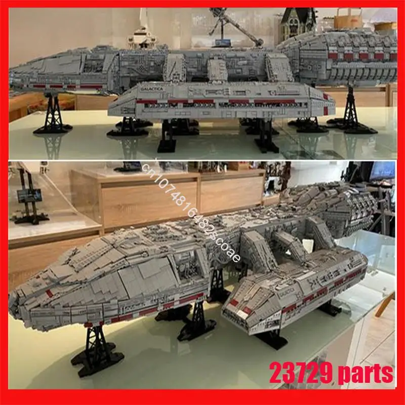 new MOC-144769 Space Wars Battlestar Galactica Model Building Blocks for Adults Construction Set for Boys Educational Toys Gift
new MOC-144769 Space Wars Battlestar Galactica Model Building Blocks for Adults Construction Set for Boys Educational Toys Gift