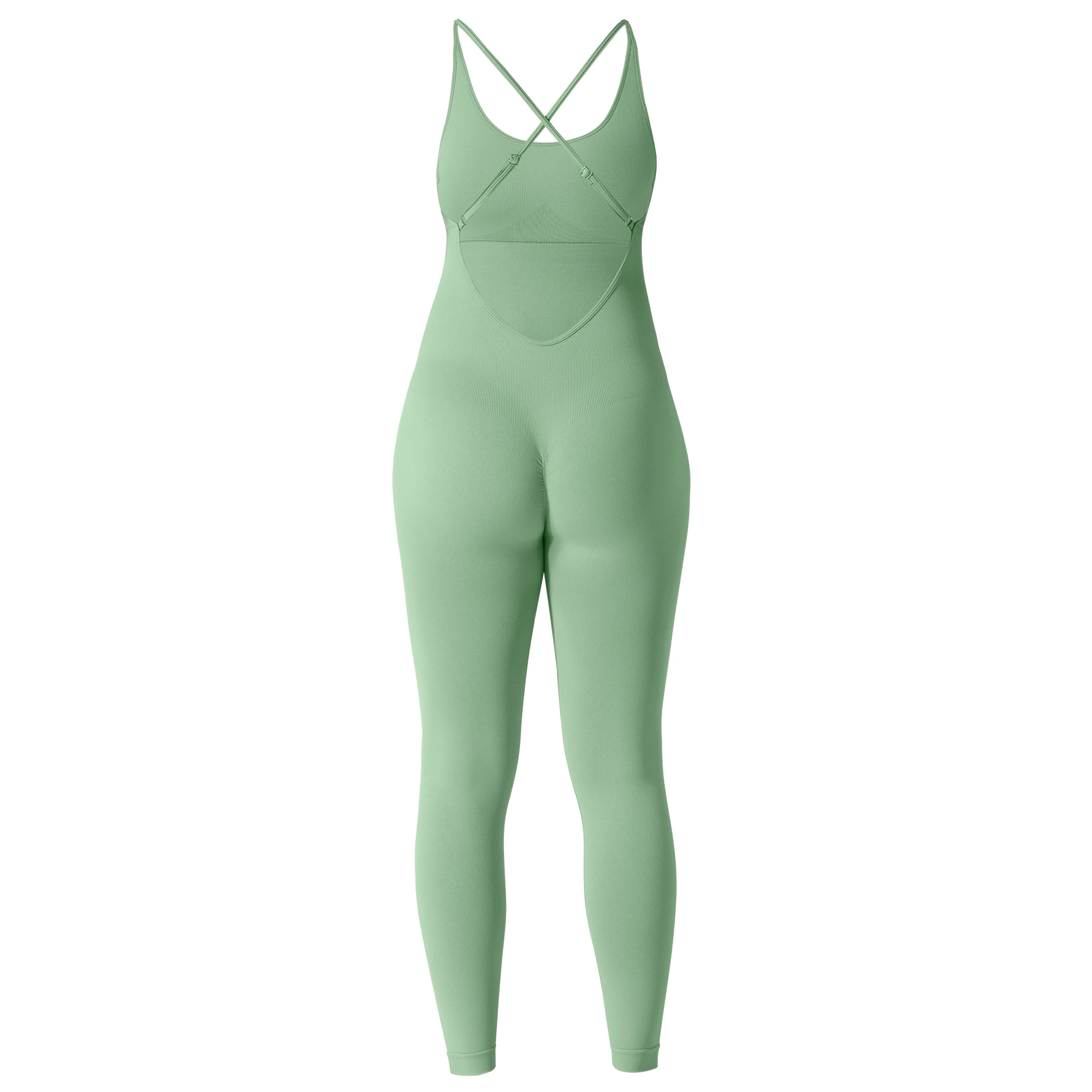 Women Strappy Backless One Piece Jumpsuits Tummy Control Shapewear Square Neck Padded Tracksuits Workout Rompers Jumpsuits Women Strappy Backless One Piece Jumpsuits Tummy Control Shapewear Square Neck Padded Tracksuits Workout Rompers Jumpsuits