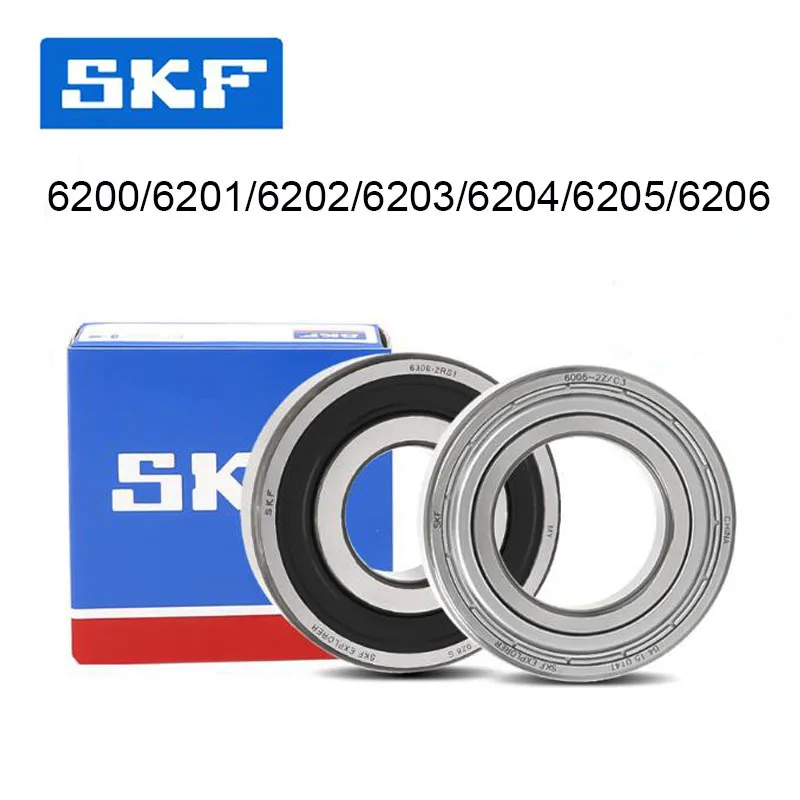 SKF Bearing Sweden Origin ABEC-9 6200 6201 6202 6203 6204 6205 62062Z 2RS1 Imported High Speed Deep Groove Ball Bearings
SKF Bearing Sweden Origin ABEC-9 6200 6201 6202 6203 6204 6205 62062Z 2RS1 Imported High Speed Deep Groove Ball Bearings