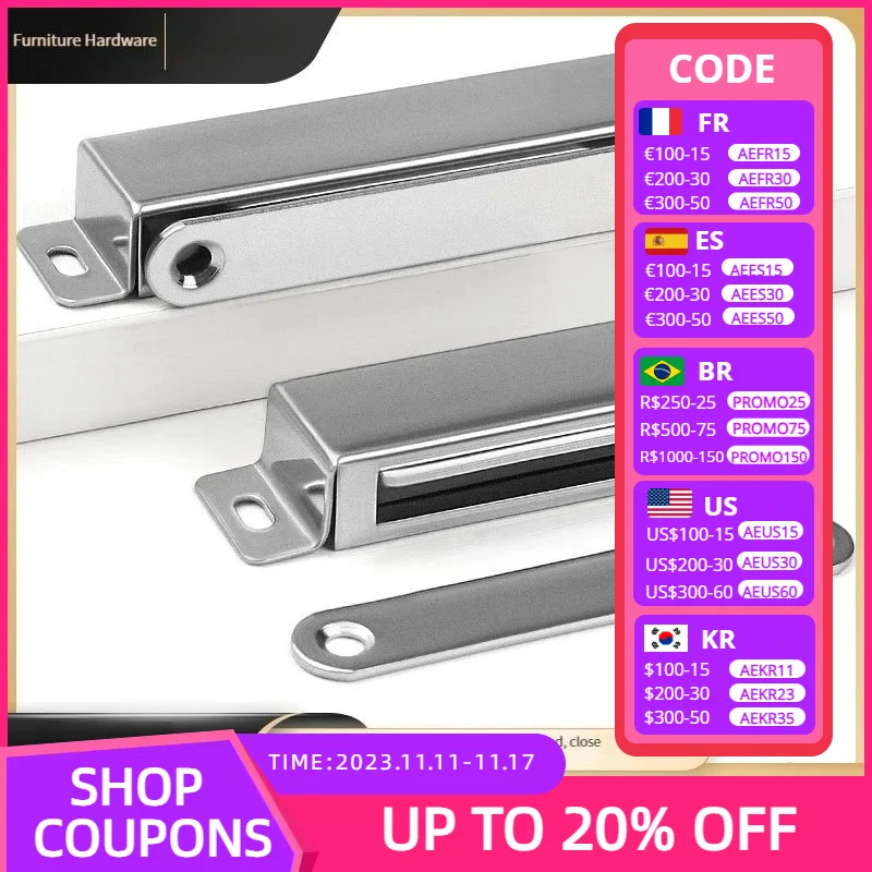 Super magnetic stainless steel suction closet door suction door touch strong magnetic touch bead cabinet lock magnetic clip
Super magnetic stainless steel suction closet door suction door touch strong magnetic touch bead cabinet lock magnetic clip