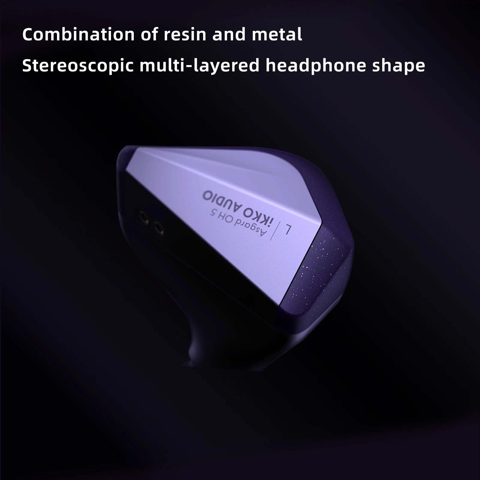 iKKO Asgard OH5 Wired Earphone HIFI Headphones iem Headset The World's First Lithium-magnesium Diaphragm In-ear Audio Monitor
iKKO Asgard OH5 Wired Earphone HIFI Headphones iem Headset The World's First Lithium-magnesium Diaphragm In-ear Audio Monitor