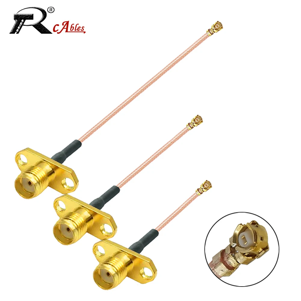 1PC RG178 Pigtail WIFI Antenna Extension Cable u.FL IPX IPEX1 Female to SMA / RP-SMA Female 2 Hole Flange Panel Mount Jumper
1PC RG178 Pigtail WIFI Antenna Extension Cable u.FL IPX IPEX1 Female to SMA / RP-SMA Female 2 Hole Flange Panel Mount Jumper