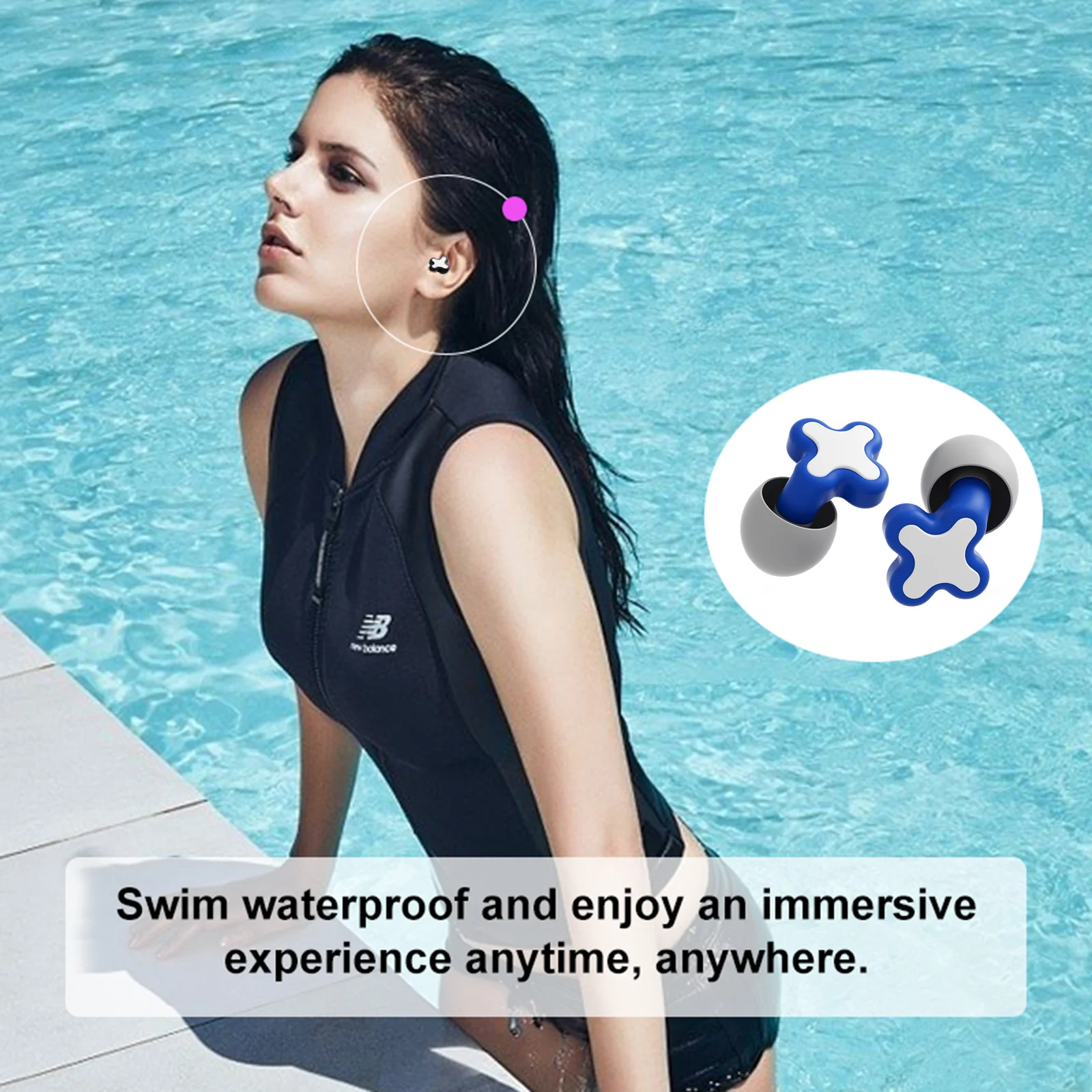 Newly Silicone Soundproof Earplugs Strong Noise Reduction Comfortable Earplugs for Concerts and Nightlife
Newly Silicone Soundproof Earplugs Strong Noise Reduction Comfortable Earplugs for Concerts and Nightlife