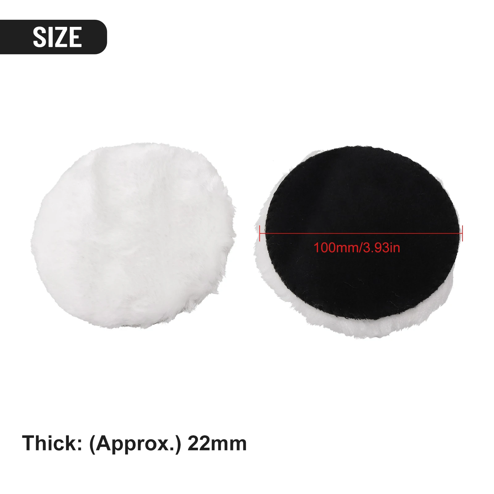 Superior Quality 4 Wool Buffing Pads Pack of 2 Long lasting and Washable Suitable for Wood Products and Stainless Steel
Superior Quality 4 Wool Buffing Pads Pack of 2 Long lasting and Washable Suitable for Wood Products and Stainless Steel
