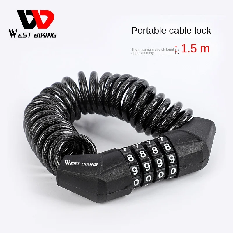 Bicycle Lock Steel Cable Chain Security Password Portable Lock Anti-Theft Combination Number Code Safety Bicycle Accessories
Bicycle Lock Steel Cable Chain Security Password Portable Lock Anti-Theft Combination Number Code Safety Bicycle Accessories