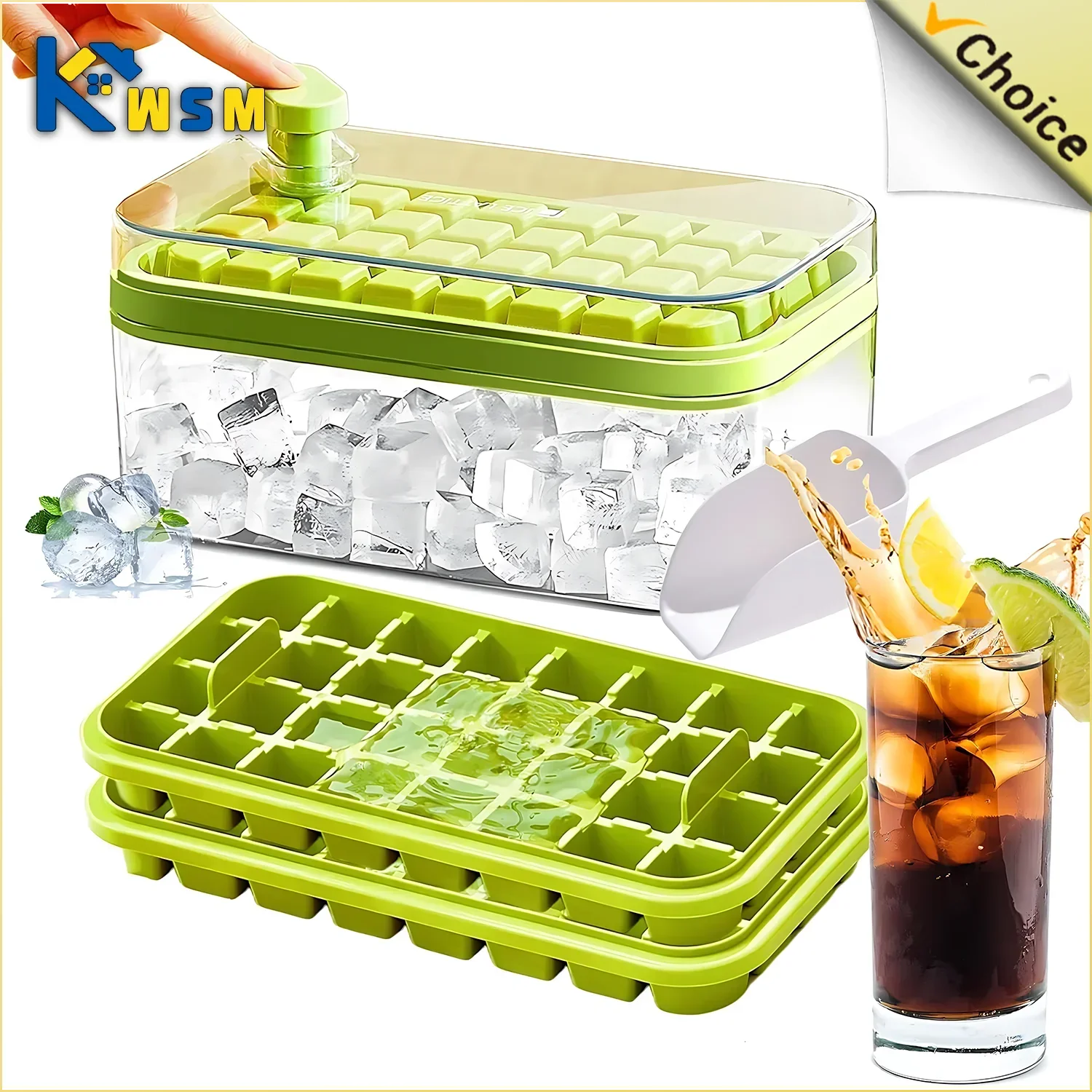 Pressing Ice Cube Molds Ice Cream Molds Home Box Model Easy To Take Off The Mold Freezing Magic Weapon
Pressing Ice Cube Molds Ice Cream Molds Home Box Model Easy To Take Off The Mold Freezing Magic Weapon