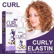 Curly Hair Mousse Anti-Frizz Hair Repairing Styling Elastin Natural Curl Define Moisturizing Foam For Curly Hair
Curly Hair Mousse Anti-Frizz Hair Repairing Styling Elastin Natural Curl Define Moisturizing Foam For Curly Hair