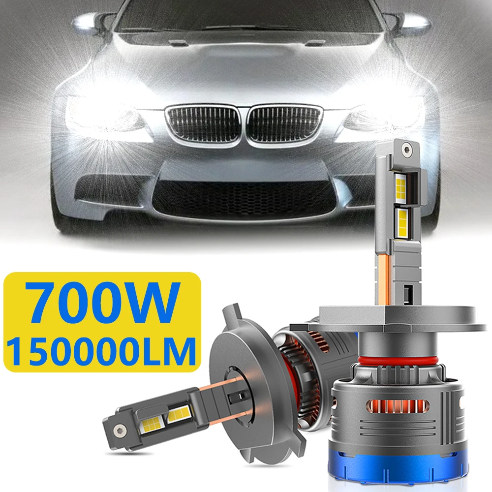 High Power H7 LED Headlights for Car 150000LM 700W Car LED Bulb Canbus H1 H4 H11 9012 HIR2 H8 H9 9005 9006 HB3 HB4 Plug&Play 24V
High Power H7 LED Headlights for Car 150000LM 700W Car LED Bulb Canbus H1 H4 H11 9012 HIR2 H8 H9 9005 9006 HB3 HB4 Plug&Play 24V