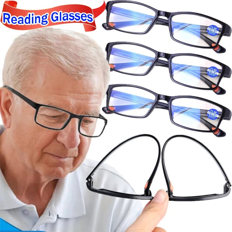 Anti-blue Light Reading Glasses Men Women Multifocal Progressive Sports Eyewear Black Frame Presbyopia Eyeglasses +100 To +400
Anti-blue Light Reading Glasses Men Women Multifocal Progressive Sports Eyewear Black Frame Presbyopia Eyeglasses +100 To +400