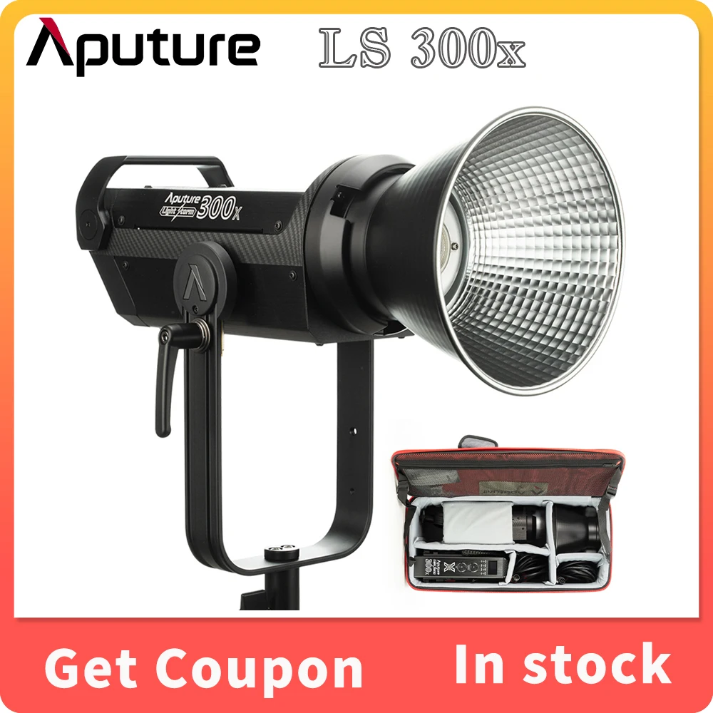 Aputure LS 300X Bi-Color 2700-6500K 350W V-mount LED Video Light Storm Profession Photography Lighting Multi Control Supported
Aputure LS 300X Bi-Color 2700-6500K 350W V-mount LED Video Light Storm Profession Photography Lighting Multi Control Supported