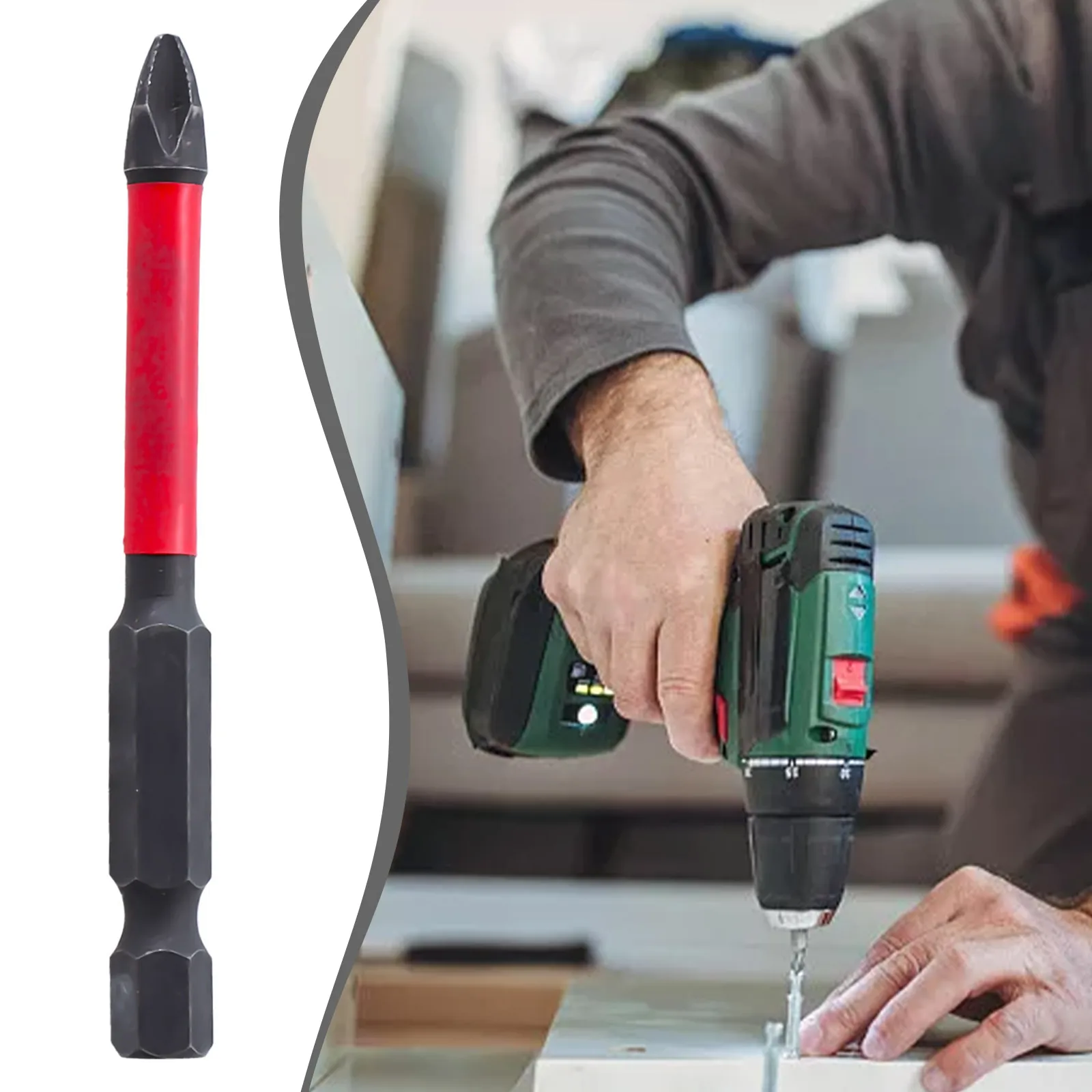 Cross Impact Screwdriver Bits Set 25-150mm Electrician Special For Manual Electric Impact Driver Socket Hand Tools Accessories
Cross Impact Screwdriver Bits Set 25-150mm Electrician Special For Manual Electric Impact Driver Socket Hand Tools Accessories