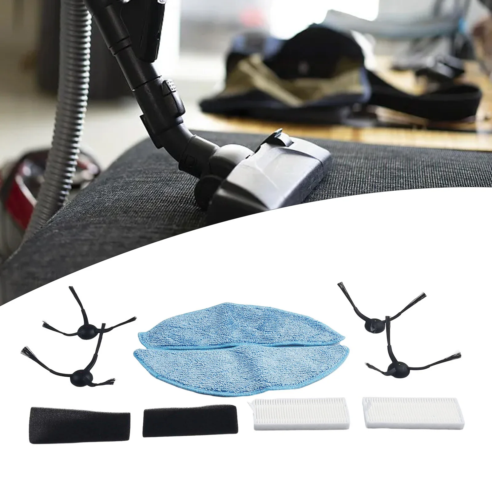 Main Brush Side Brush Cloth Mop Kit For For Conga Eternal Max X Treme Max Ultimat Max Vital Replacement For Home Floor Cleaner
Main Brush Side Brush Cloth Mop Kit For For Conga Eternal Max X Treme Max Ultimat Max Vital Replacement For Home Floor Cleaner