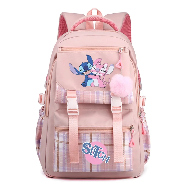 

Disney Lilo Stitch Boys Girls Bookbag Bag Student Teenager Children Knapsack Schoolbag Women's Backpack Rucksack Mochila