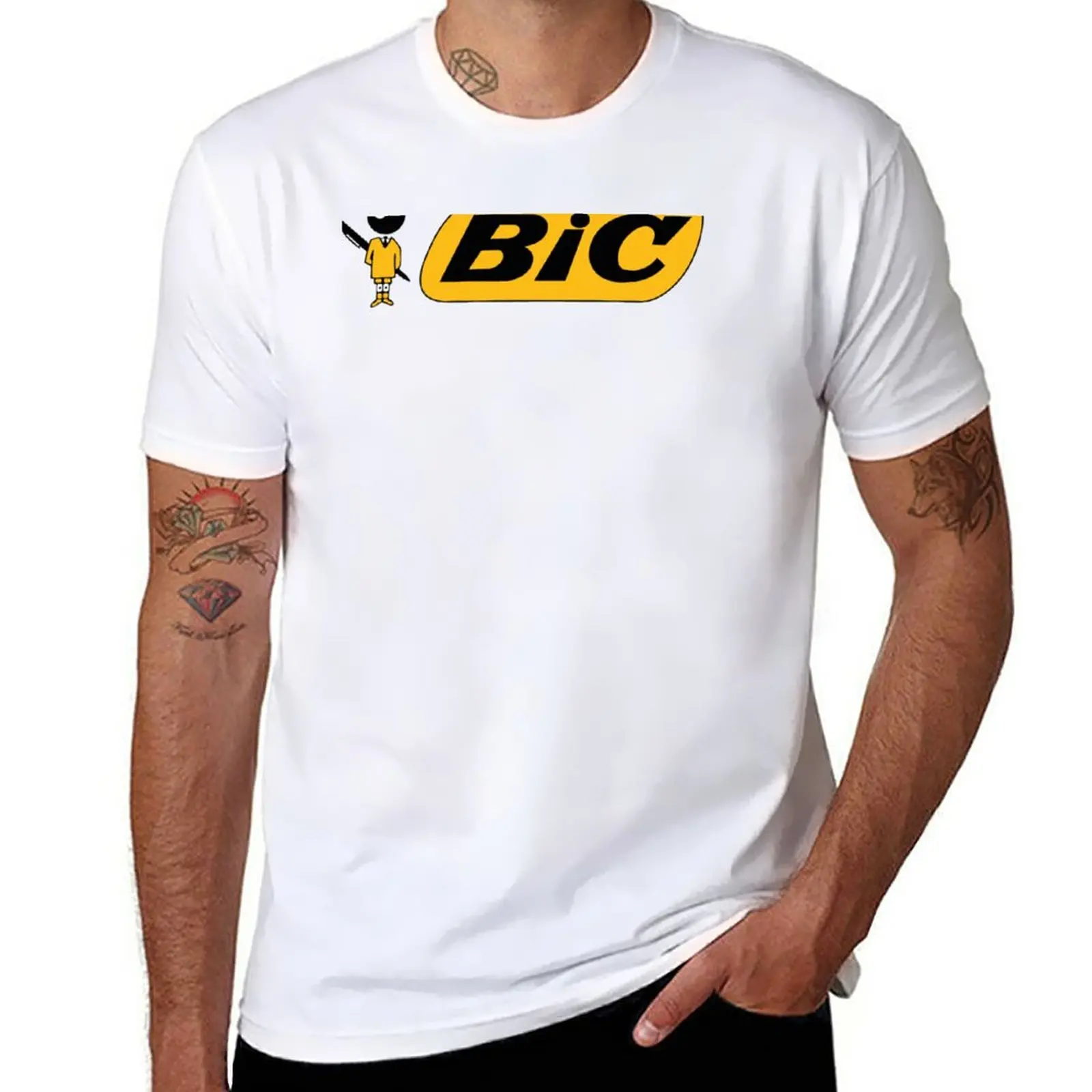 New BIC T-Shirt graphic t shirt summer tops vintage clothes cute tops men workout shirt
New BIC T-Shirt graphic t shirt summer tops vintage clothes cute tops men workout shirt