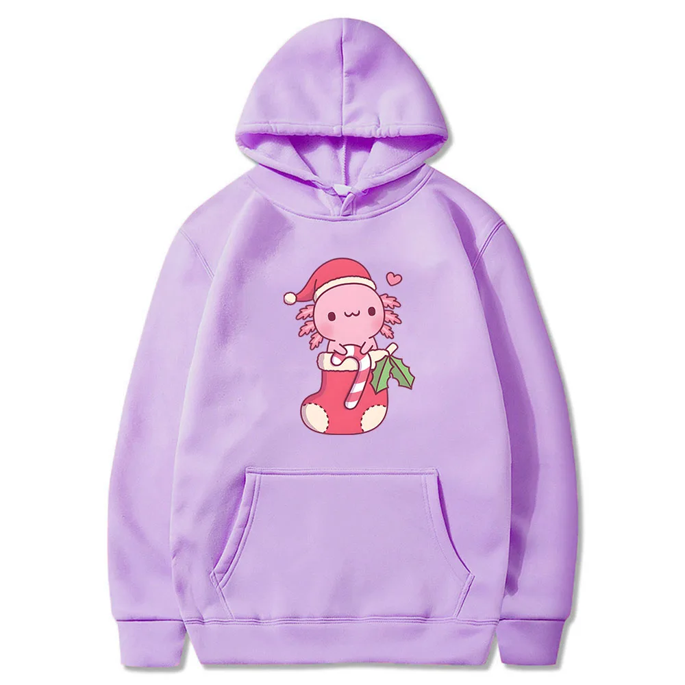 Cute Axolotl Salute Merry Christmas Cartoon Hoodies Women Men Casual Fashion Autumn Winter Sweatshirts Unisex Harajuku Pullovers
Cute Axolotl Salute Merry Christmas Cartoon Hoodies Women Men Casual Fashion Autumn Winter Sweatshirts Unisex Harajuku Pullovers