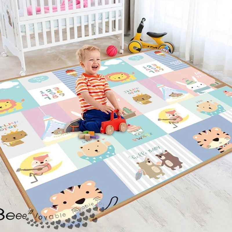 

Thicken EPE Baby Play Mat Toys for Children Rug Playmat Developing Mat Baby Gym for Babies Room Crawling Pad Folding Mat Carpet