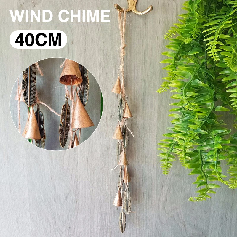 Metal Leaves Wind Chimes Garden Patio Backyard Wind Chimes Hemp Rope Haunting Metal Chimes For Indoor Outdoor Decoration
Metal Leaves Wind Chimes Garden Patio Backyard Wind Chimes Hemp Rope Haunting Metal Chimes For Indoor Outdoor Decoration