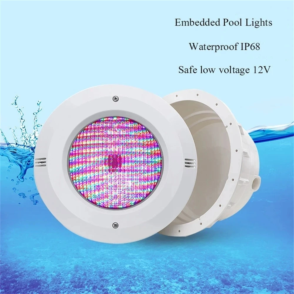 RGB Underwater Lights SMD LED Embedded Swimming Pool Lights IP68 Waterproof 12W 18W 36W 45W Colorful Remote Control Spotlights
RGB Underwater Lights SMD LED Embedded Swimming Pool Lights IP68 Waterproof 12W 18W 36W 45W Colorful Remote Control Spotlights