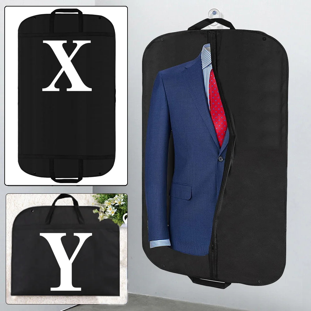 Dustproof Clothing Covers Western Suit Dust Cover White Letter Coat Storage Bag Protector Hanging Garment Bags Closet Organizer
Dustproof Clothing Covers Western Suit Dust Cover White Letter Coat Storage Bag Protector Hanging Garment Bags Closet Organizer