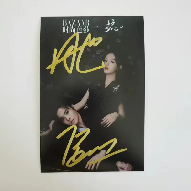 

Hou Minghao Zhou Ye HD Poster Autographed Photo TV Back From The Brink Drama Stills Handwritten Collection Signature Pictures