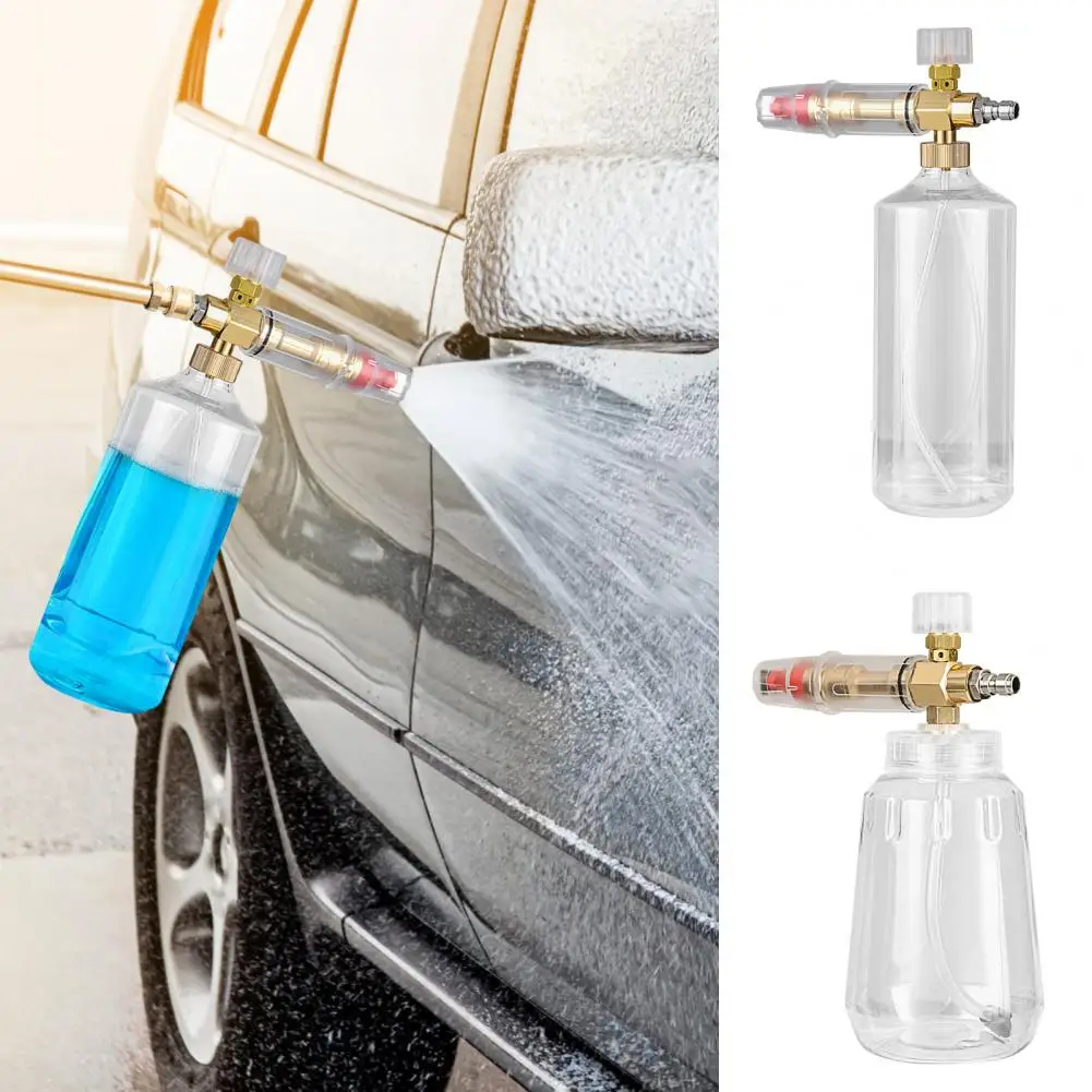 1L Bottle Cleaning Watering Can Adjustable Nozzle 4000 PSI Transparent Cavity With Scale Marks Filter Head Foam Spray Can
1L Bottle Cleaning Watering Can Adjustable Nozzle 4000 PSI Transparent Cavity With Scale Marks Filter Head Foam Spray Can